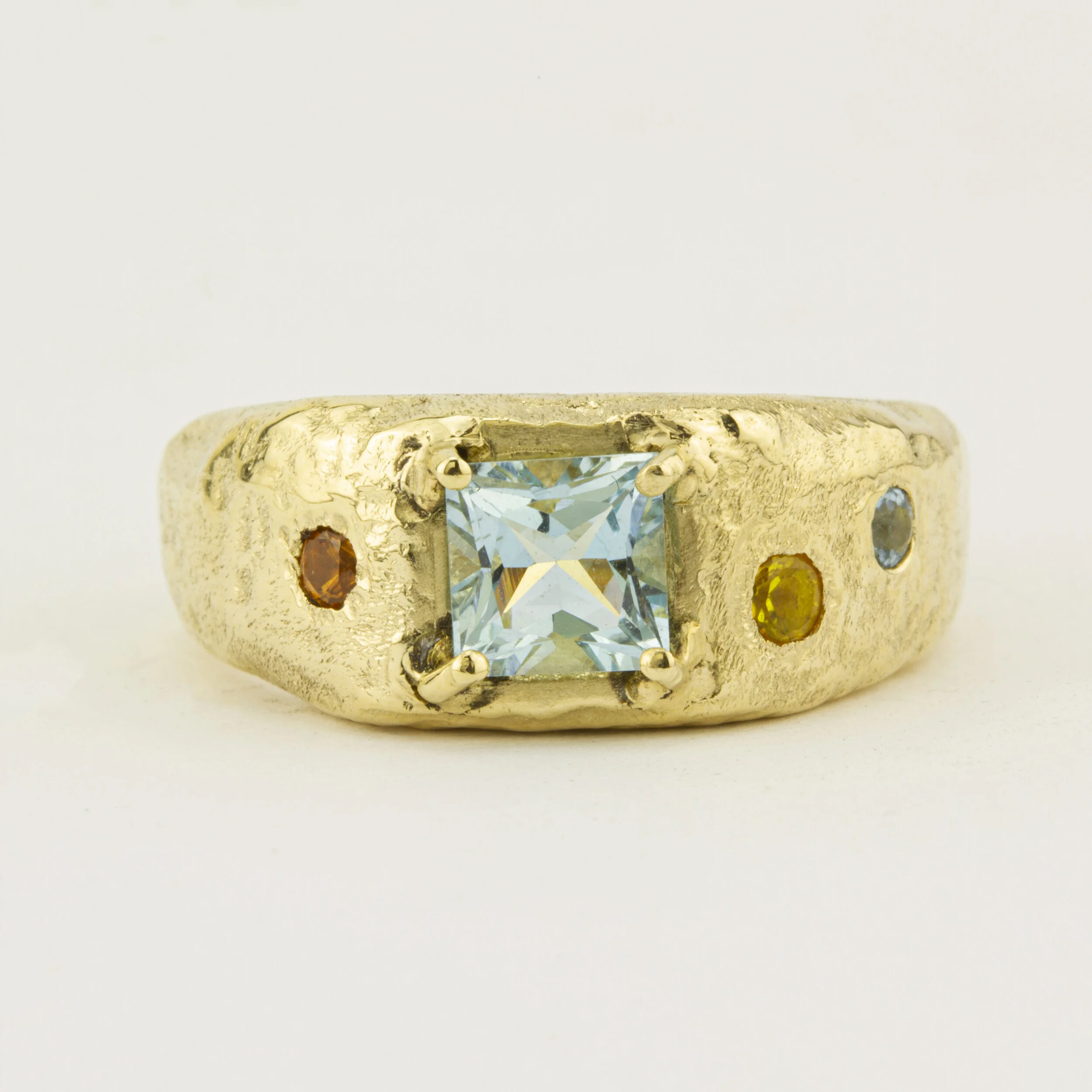 Henson and Gold Aquamarine and Citrtine Ring 2 .jpg