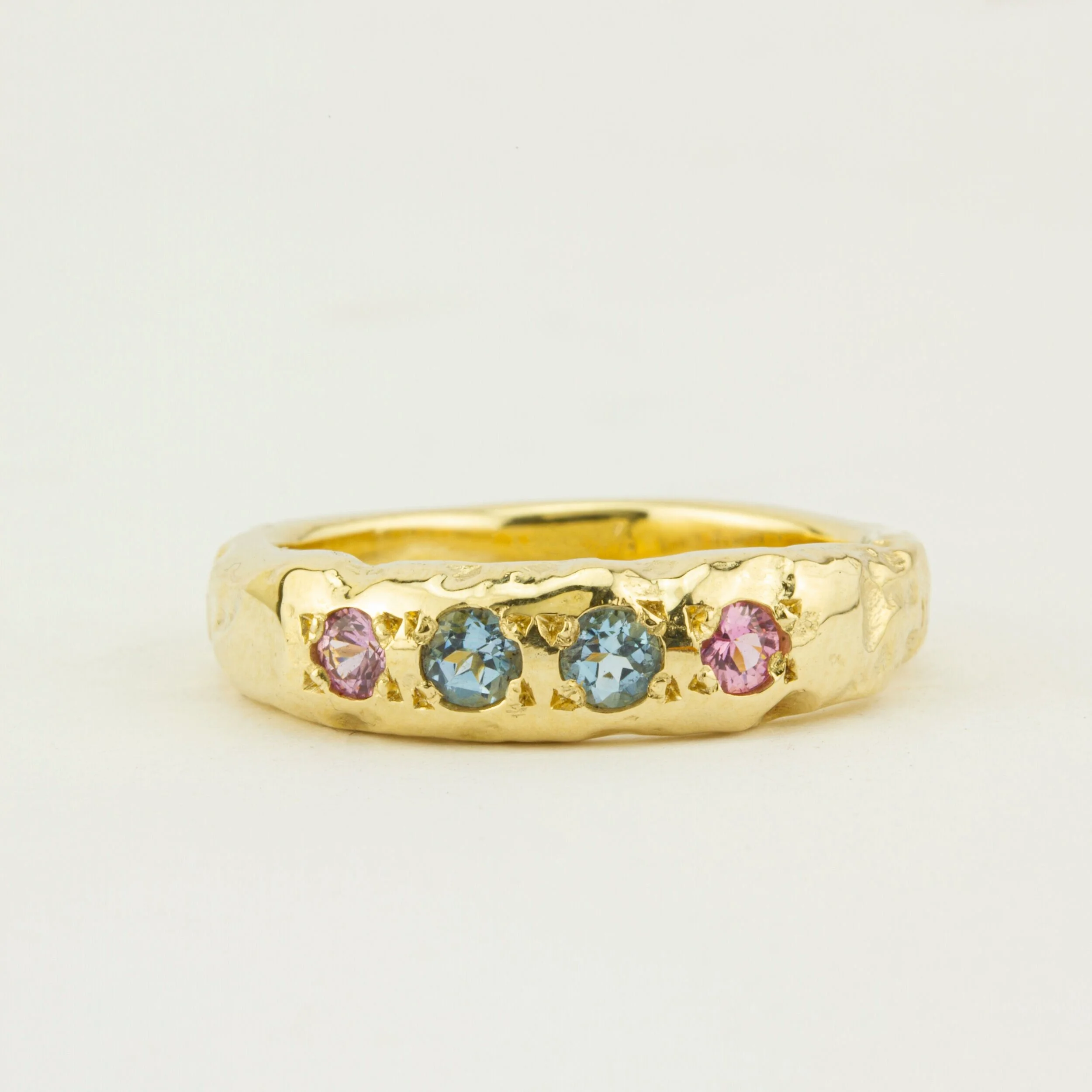Henson+and+Gold+Aquamarine+and+Pink+Sapphire+Decayed+Ring+1+.jpg