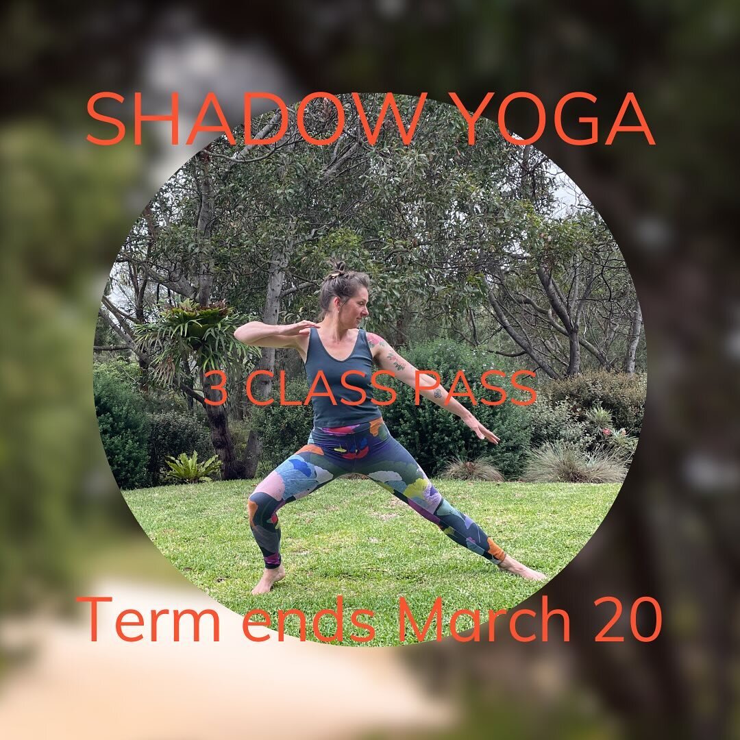 Book in now for the last 3 classes of the term!! A 3 class pass is now up on my webpage at a discount. Single class tickets also available ❤️ 2 classes a week to choose from, both at the beautiful @greenmondaystudios #shadowyoga #hathayoga #classical