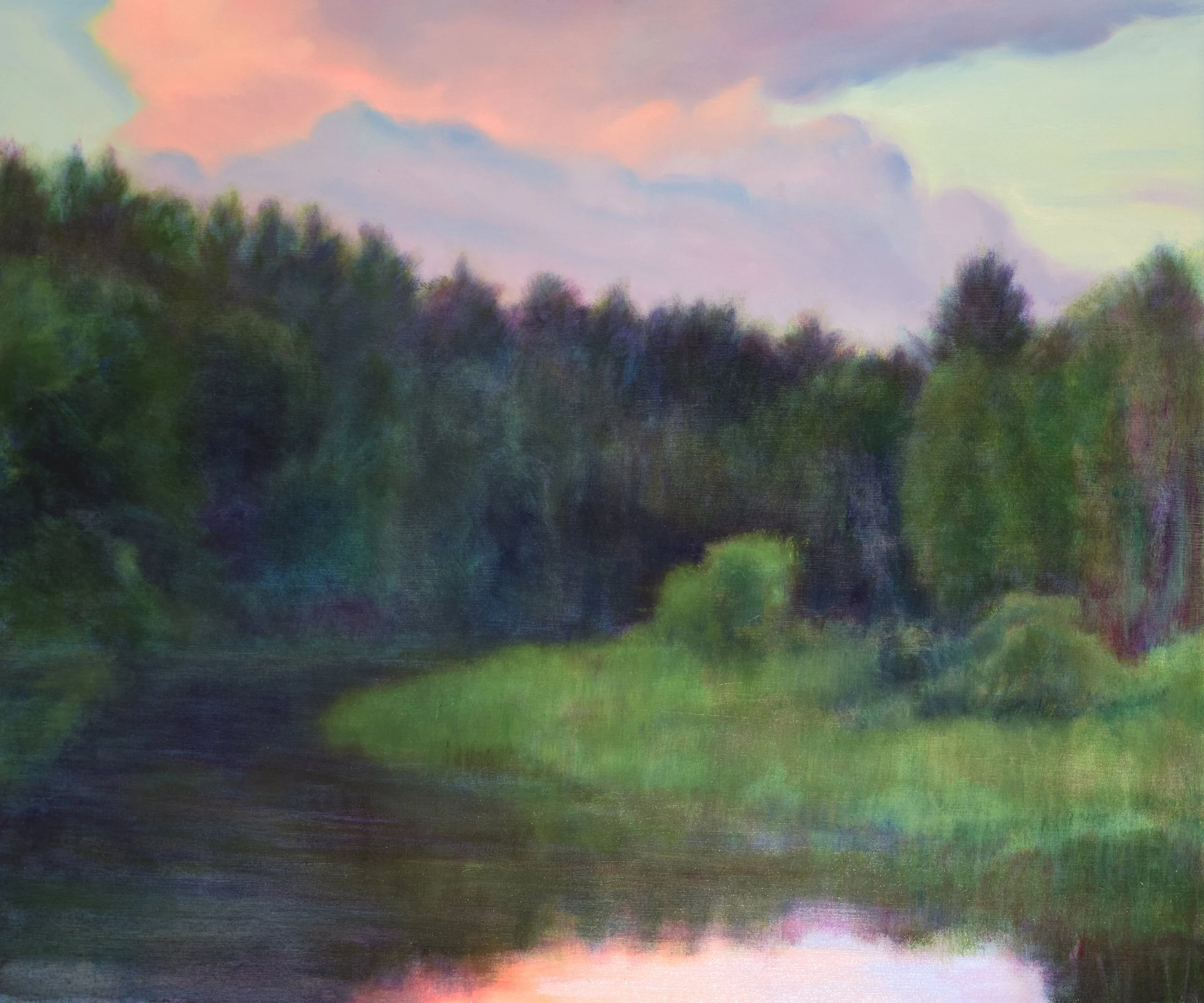 After the Storm, Housatonic Dusk, 2020