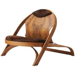 Almond Harzog - Lounge Chair by Richard Arthschwager