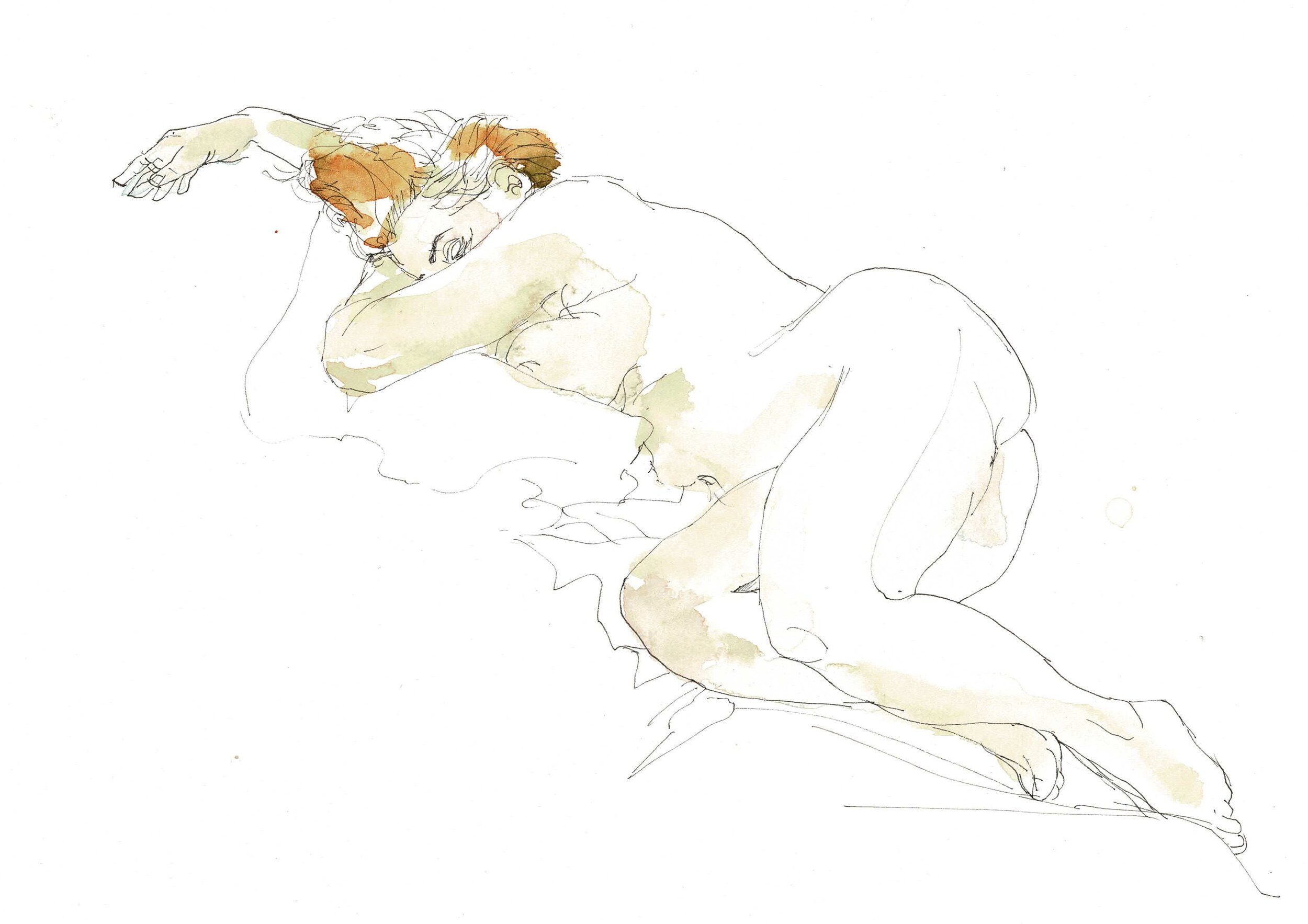 Life drawing study