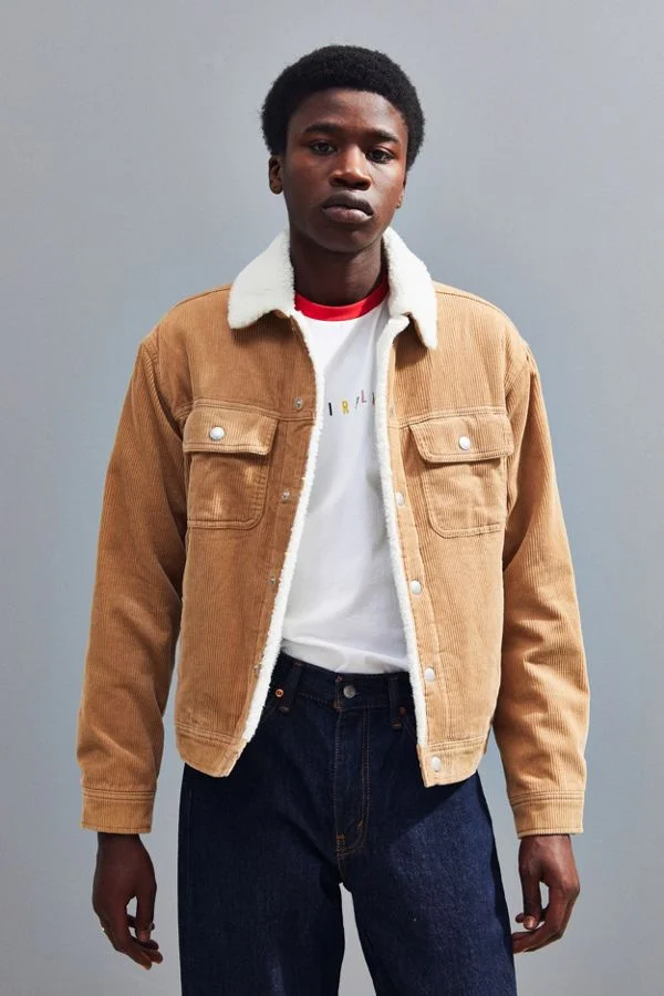 Bdg Sherpa Denim Trucker Jacket Best 
