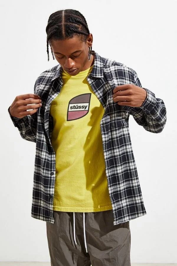 UO Plaid Flannel Button-Down Shirt  C$64.00