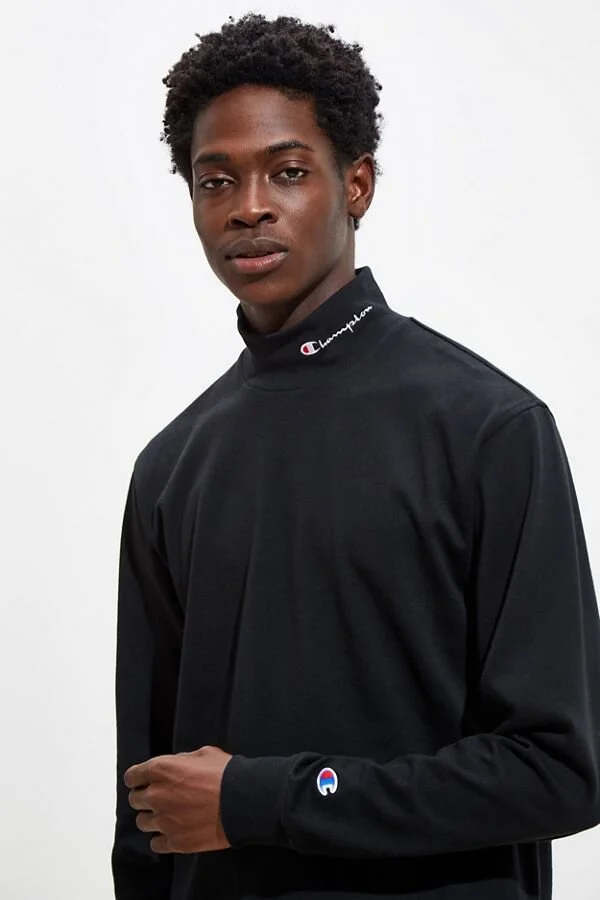 Champion Heavyweight Mock Neck Tee  C$54.00