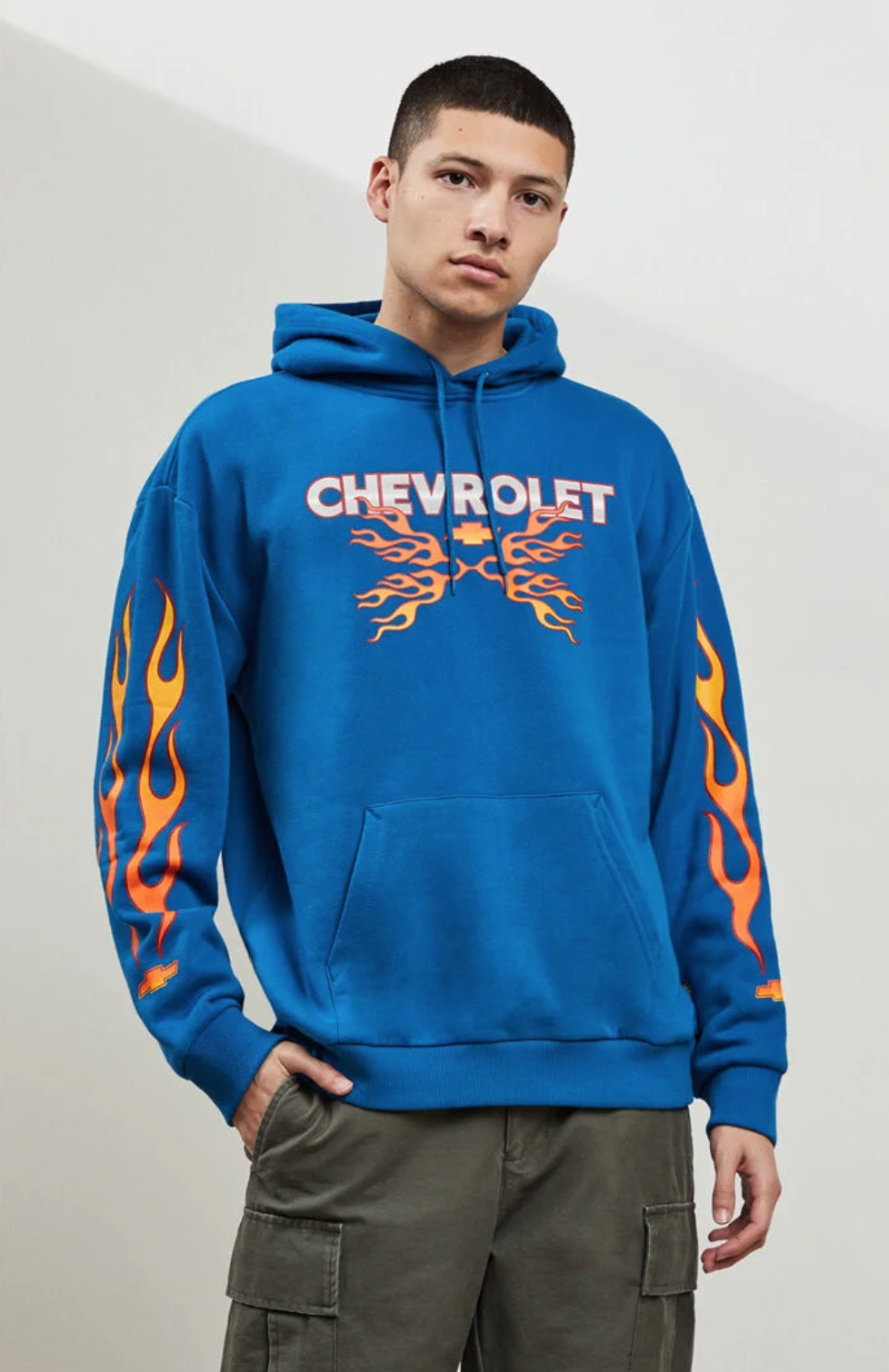 Brixton Chevy Dirty Two Club Hooded Pullover  C$115.13