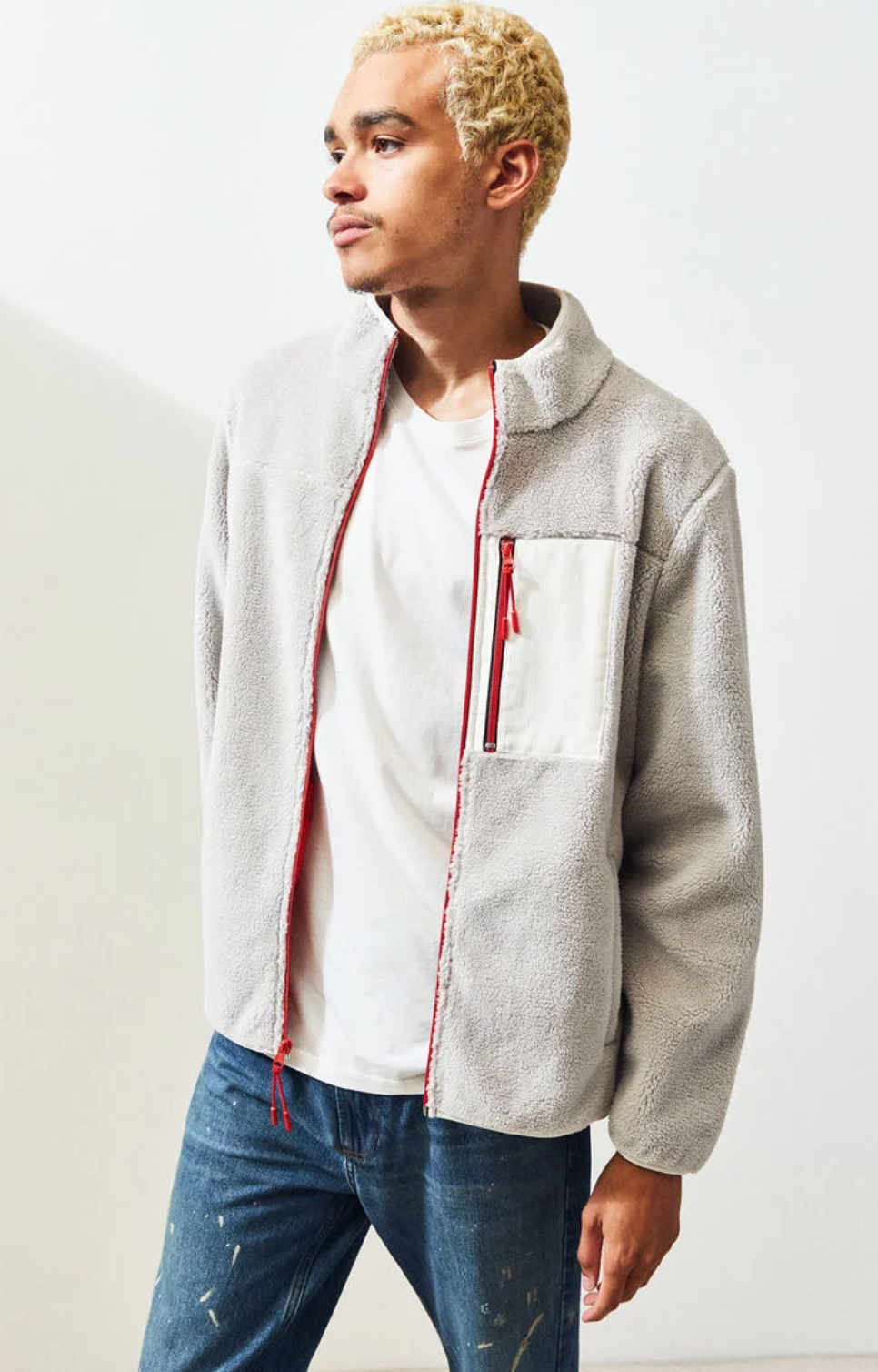 PacSun Full Zip Sherpa Jacket  NOW C$60.76