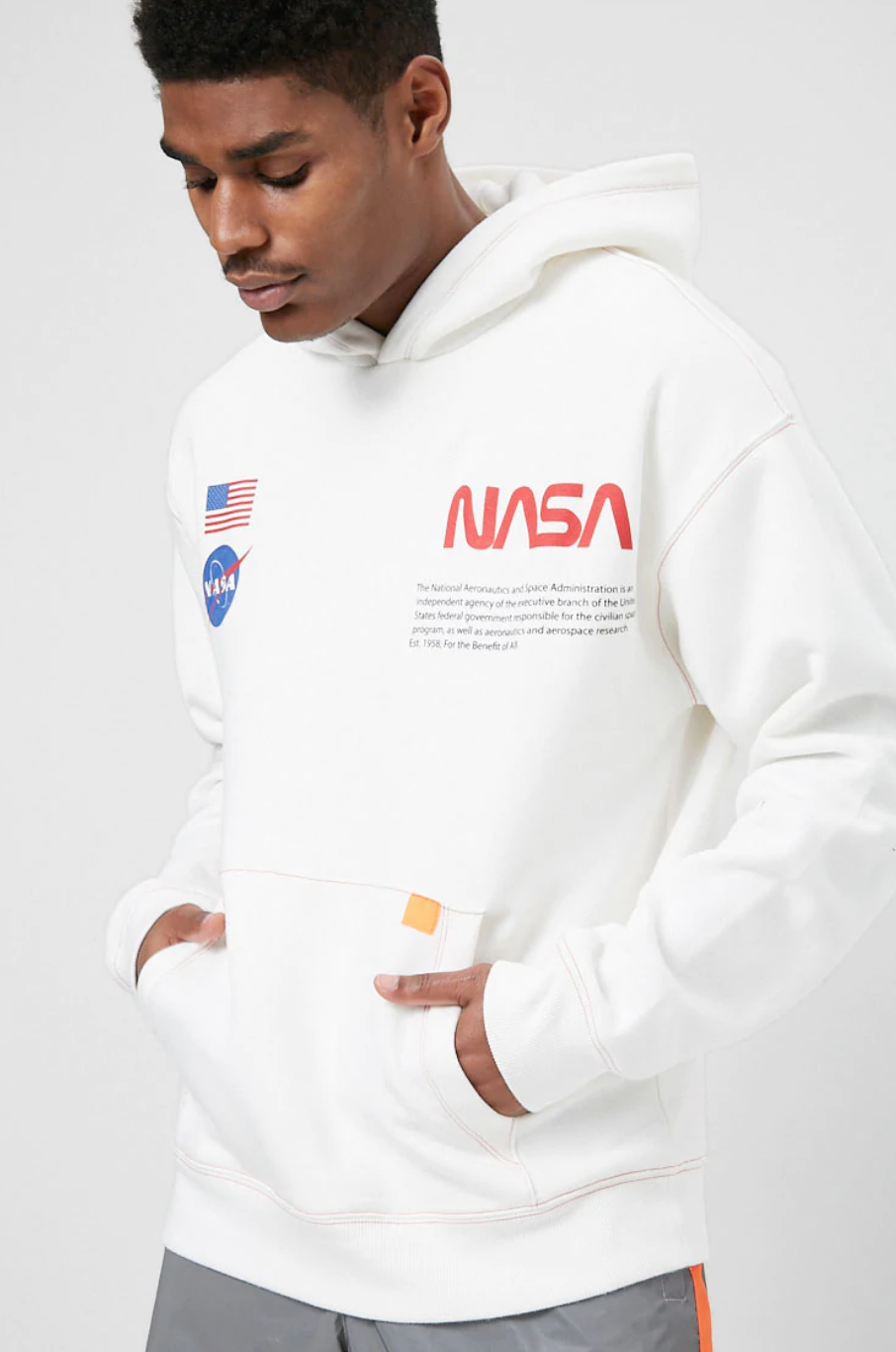 NASA Graphic Hoodie  C$‌41.00