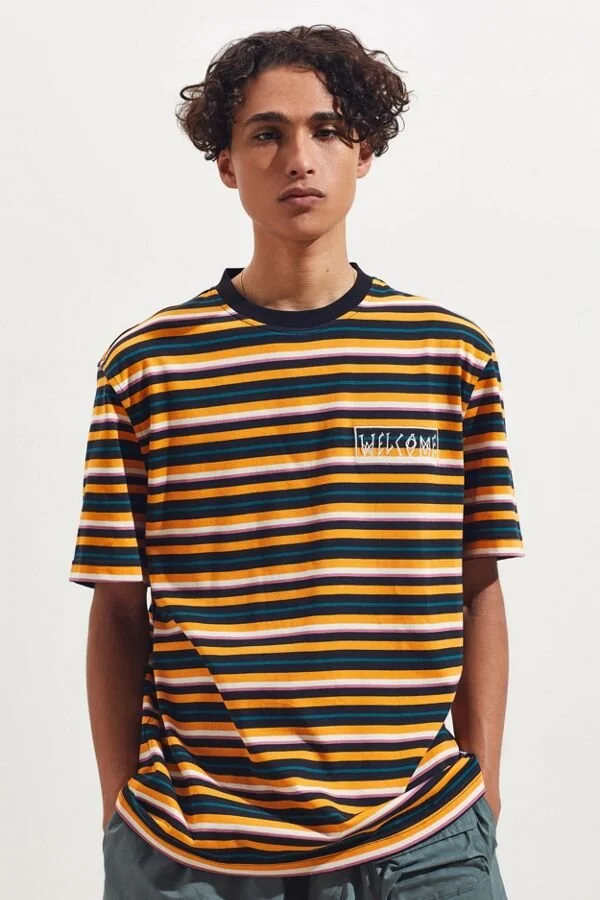 Welcome Stripe Tee  C$54.00