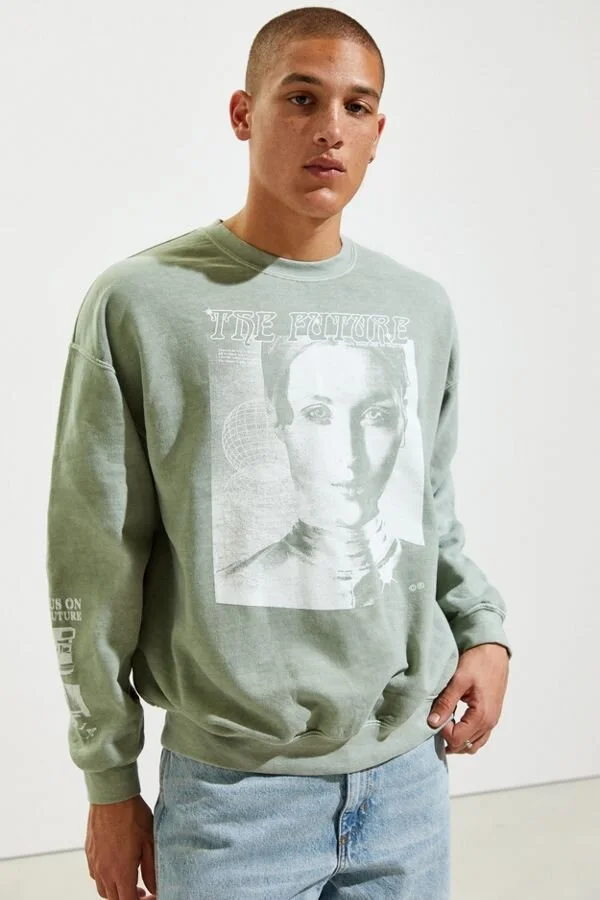 The Future Overdyed Crew Neck Sweatshirt  C$79.00