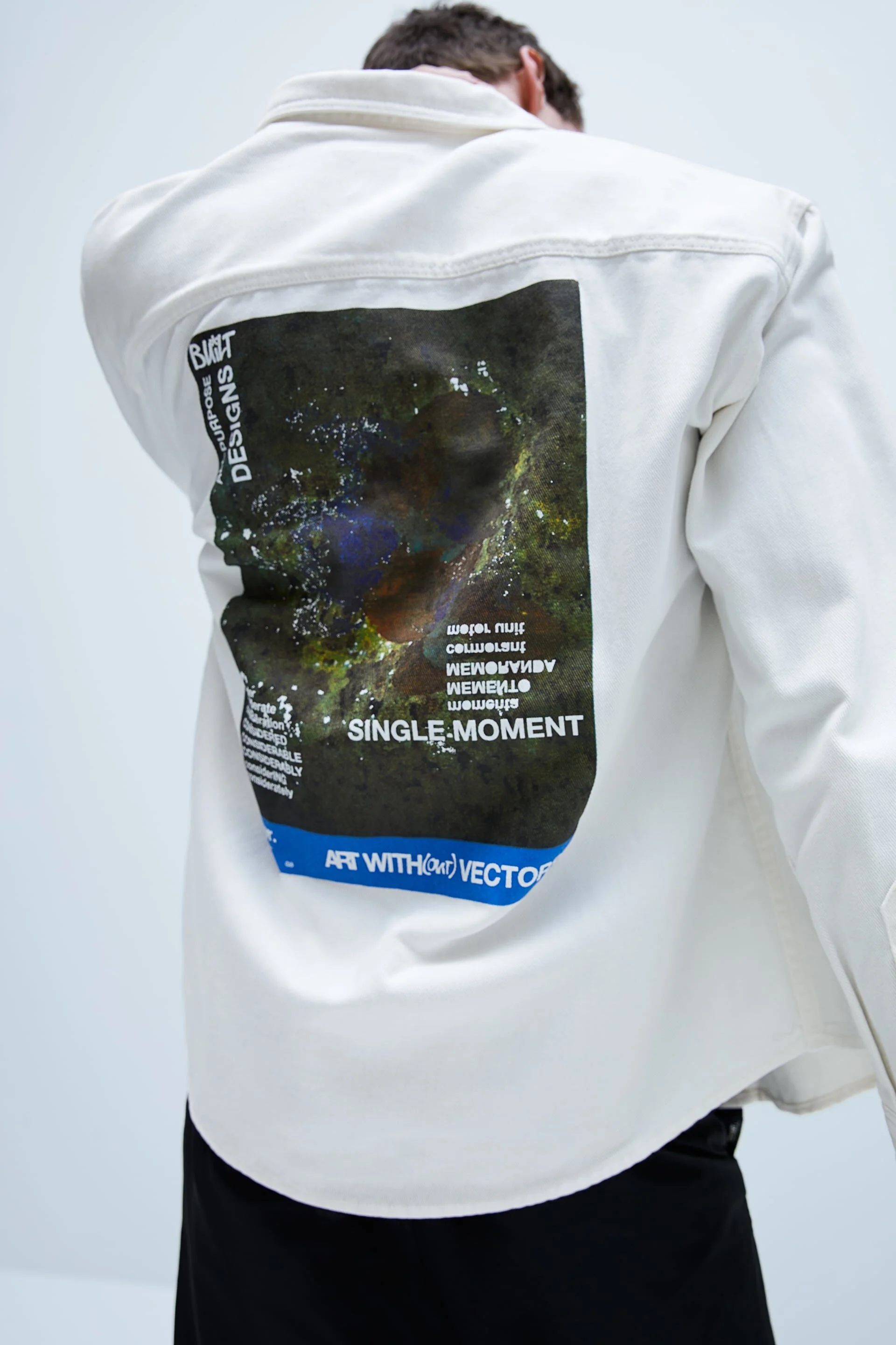 SOLID COLOR PRINT OVERSHIRTDETAILS  C$69.90