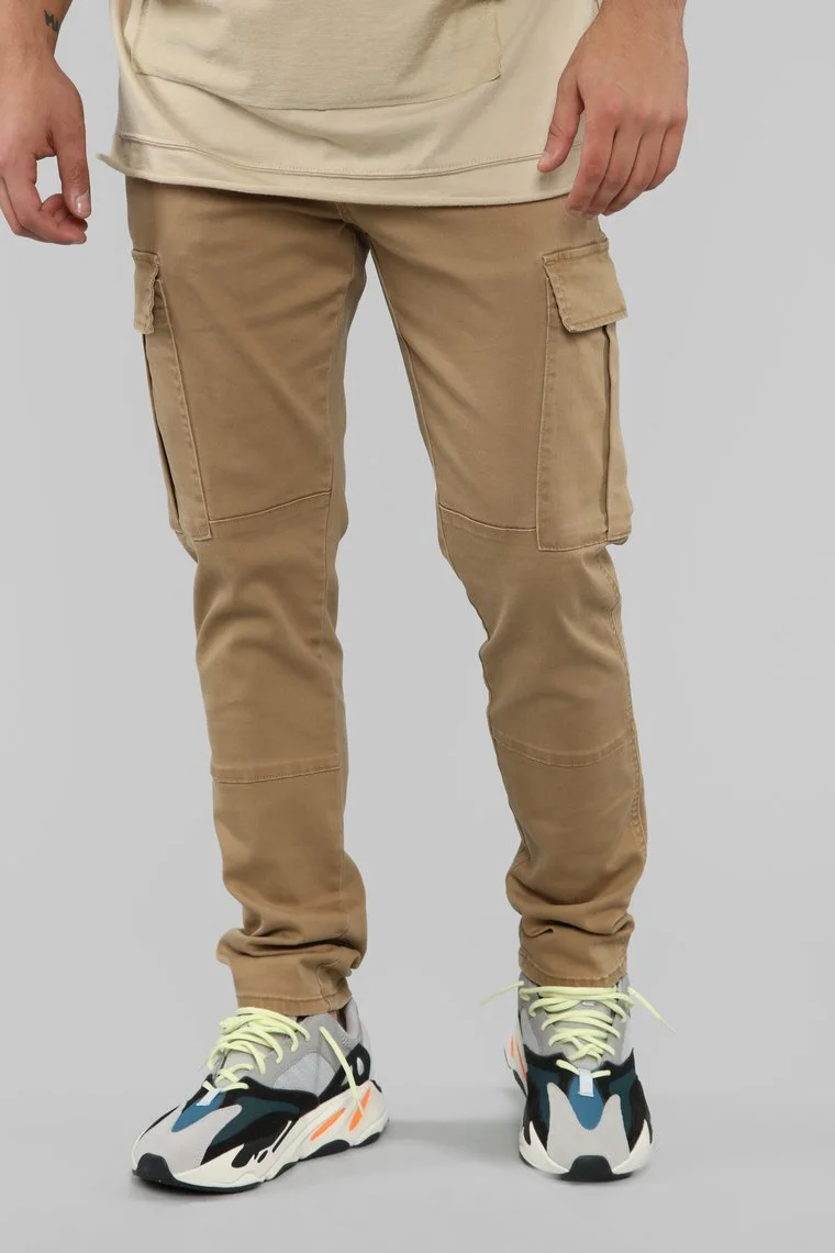 Kyle Cargo Pants - Khaki  CA$52.95