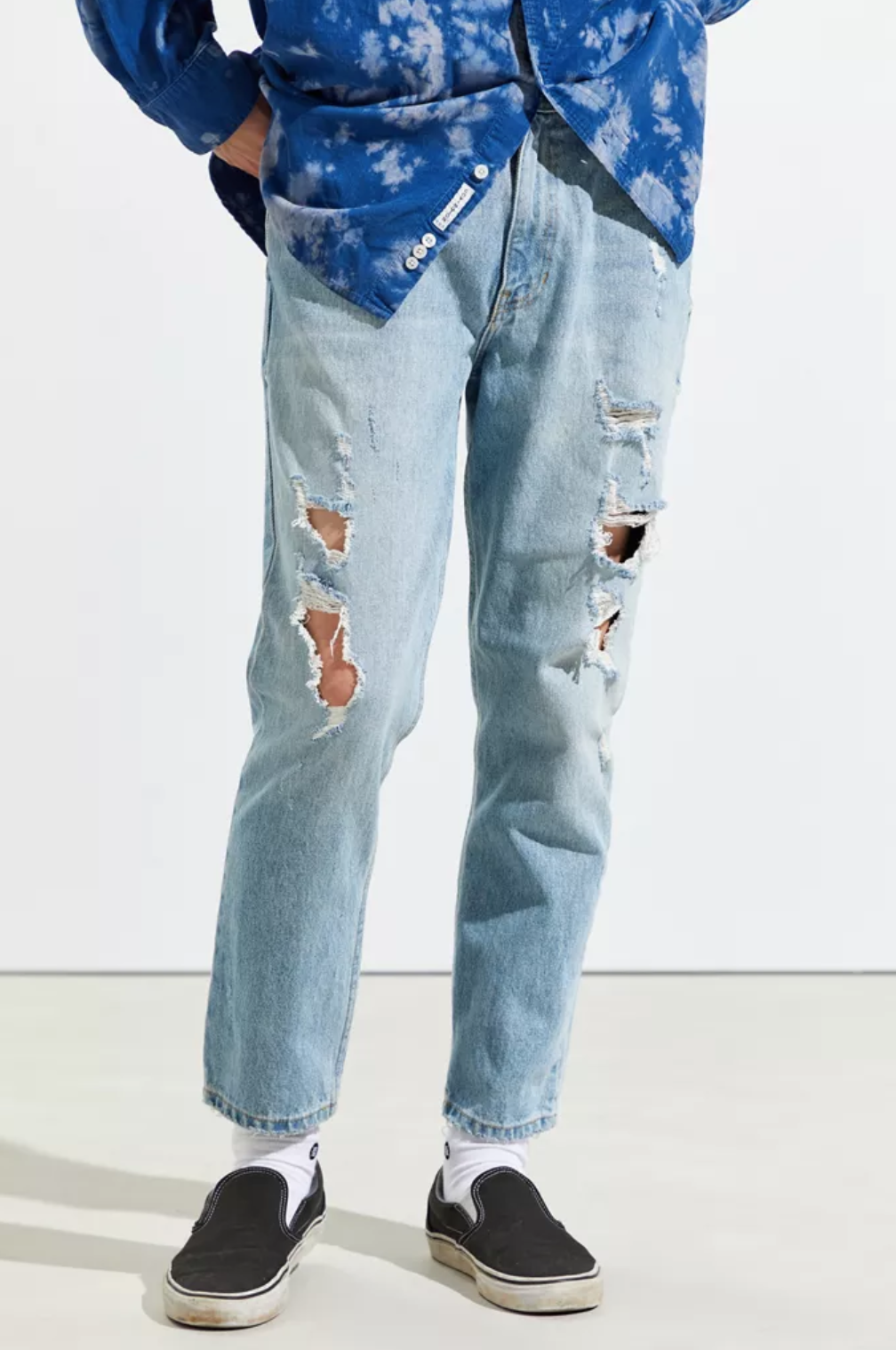 BDG Santa Fe Destructed Dad Jean  CA$89.00