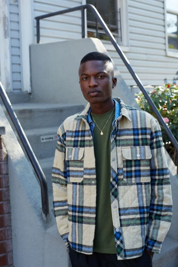 UO Plaid Quilted Shirt Jacket  CA$99.00