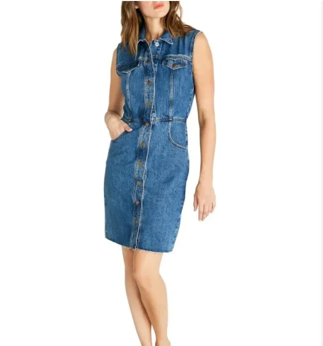 Etica Jori Sleeveless Denim Dress