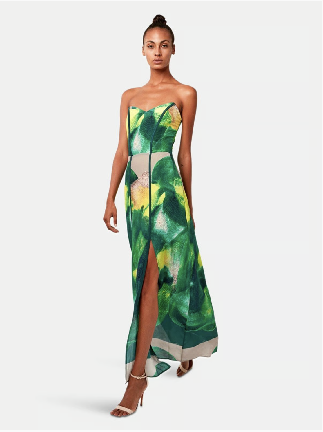 AS by DF Esmeralda strapless dress