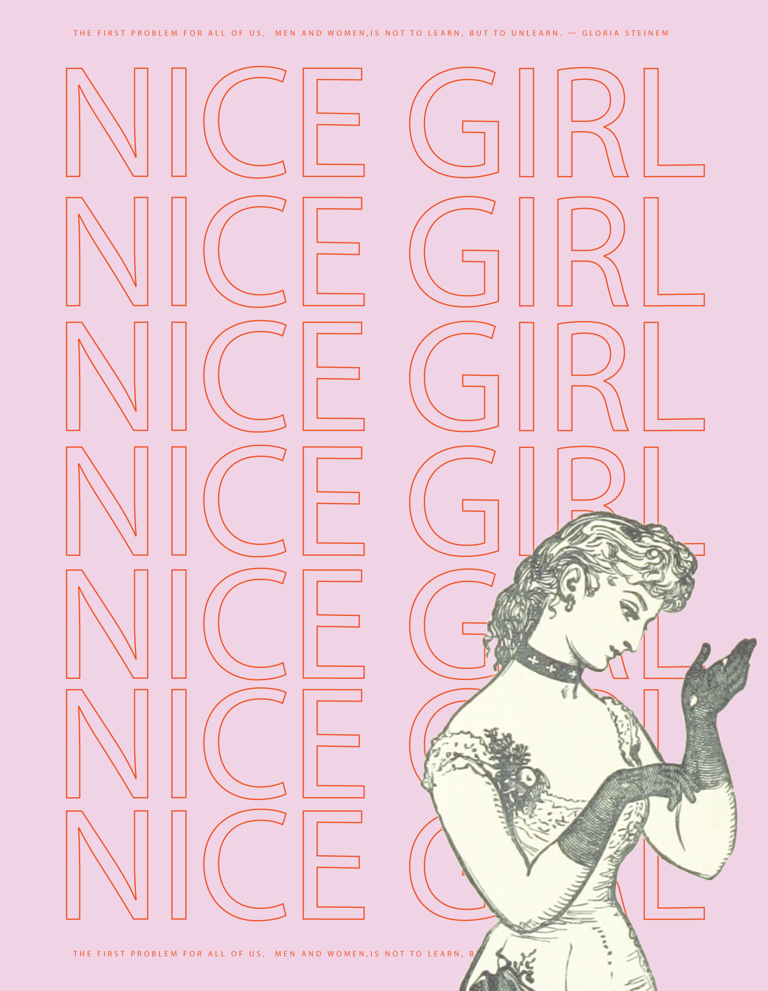 N I C E G I R L Poster Zine (2018)click to full collection