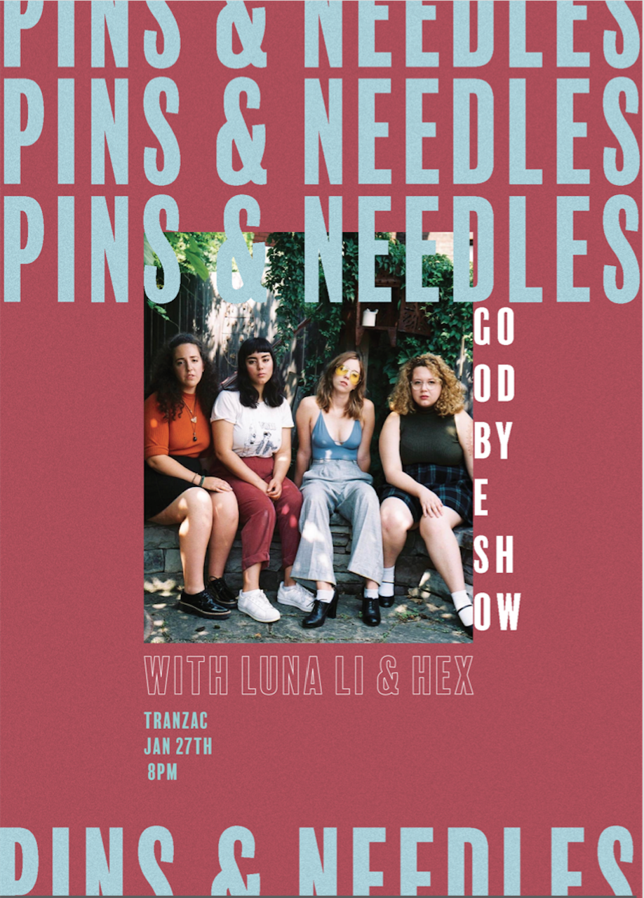 P I N S &amp; N E E D L E S Poster concepts (2017)