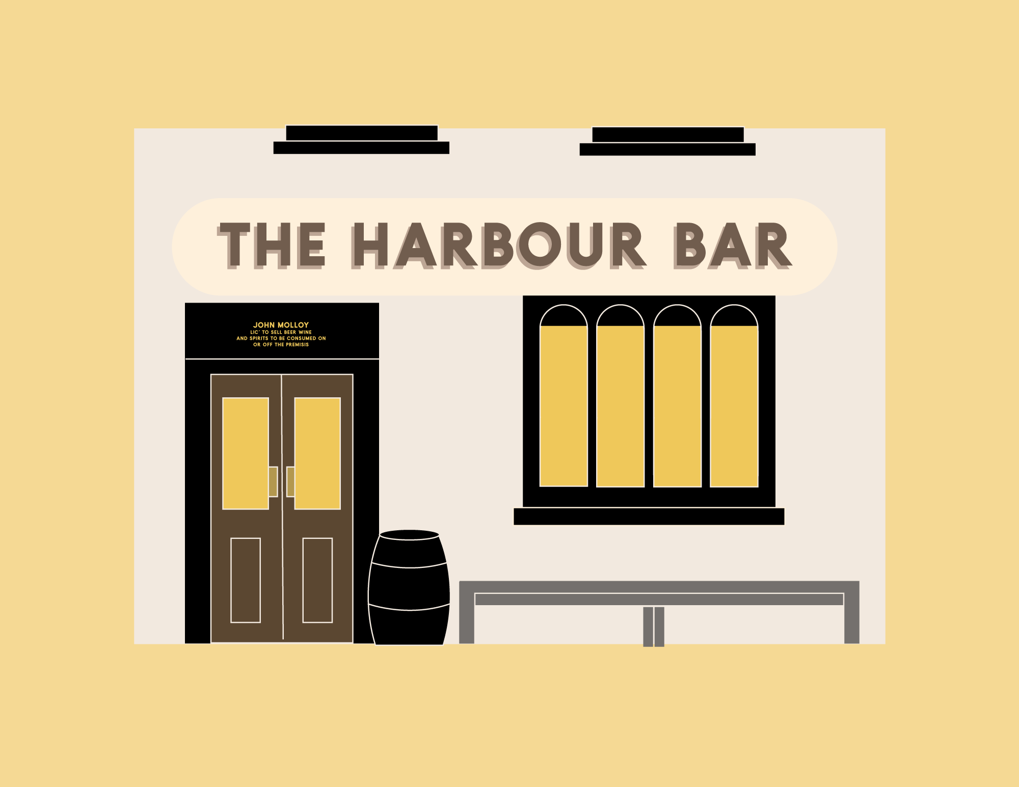 The Harbour Bar  Portrush Northern Ireland
