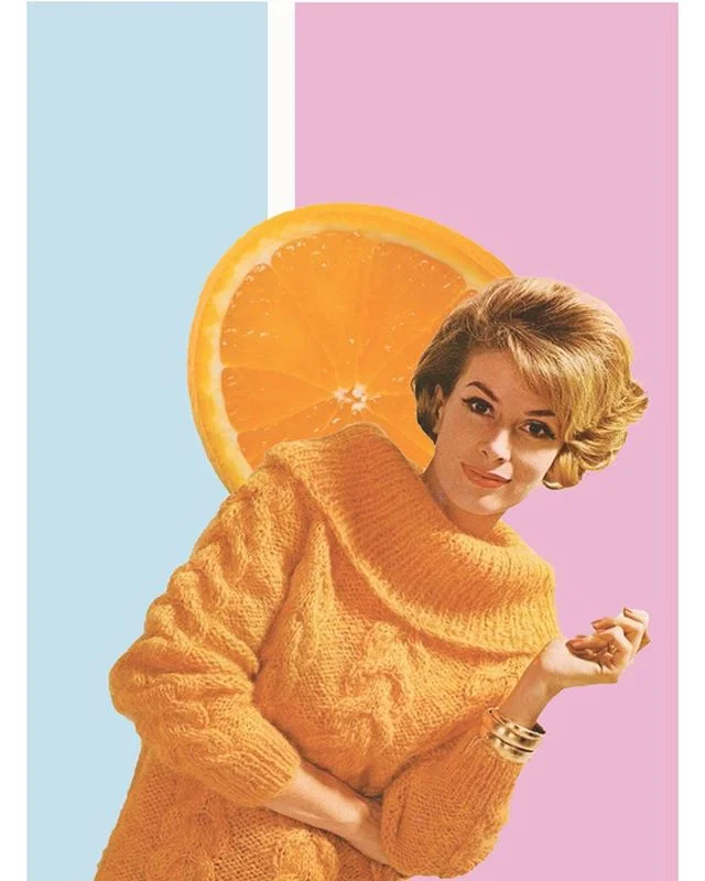 So fresh🍊
.
.
&ldquo;Orange&rdquo; 2018 Zine, full booklet available on my website! .
.
.
.
#graphicdesign #collageart #freelancer #torontoart #artzine