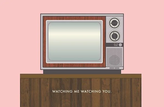 Said to the tune of &ldquo;Knowing Me Knowing You&rdquo; (a-ha) ✨
.
.
.
.
From &ldquo;Your Grandma&rsquo;s Living room&rdquo; 2019 print set
.  #graphicdesign #collageart #freelancer #torontoart