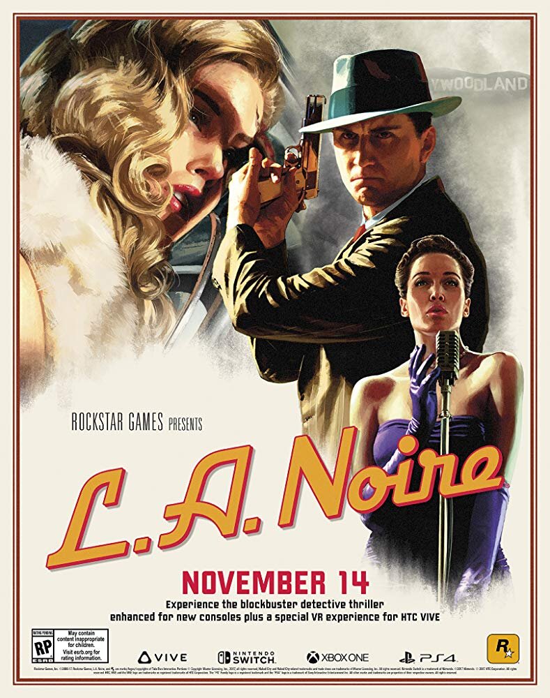 L.A. NOIRE (Alternate Box Art)