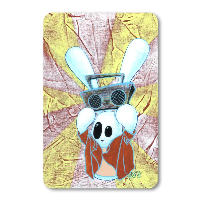 Say Anything Bunny Sticker