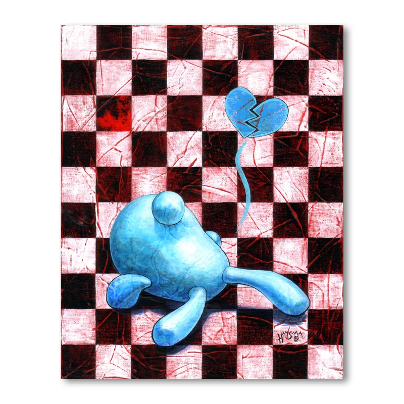 Heartbroken Bunny Print