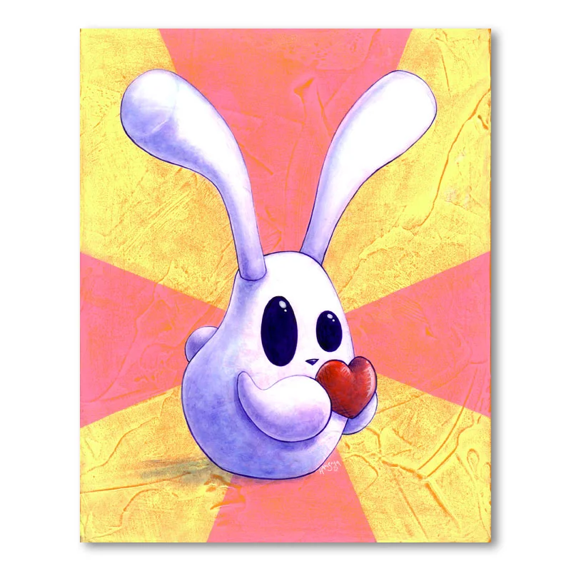 LoveSick Bunny Print