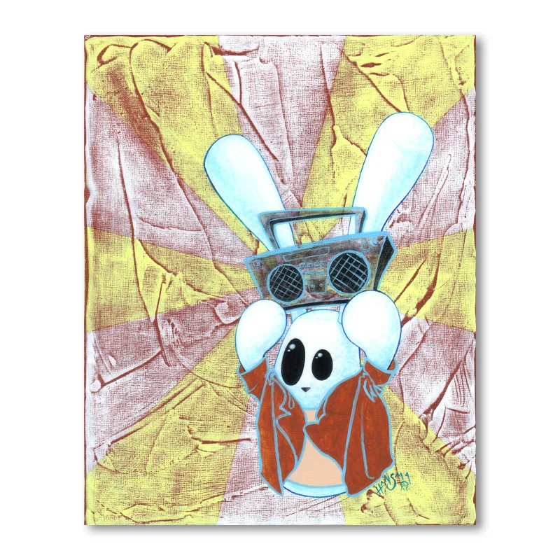 Say Anything Bunny Print