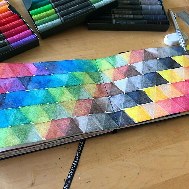 Color study 🎨

#colorstudy #watercolor #sketchbook #artistsoninstagram #stayhome