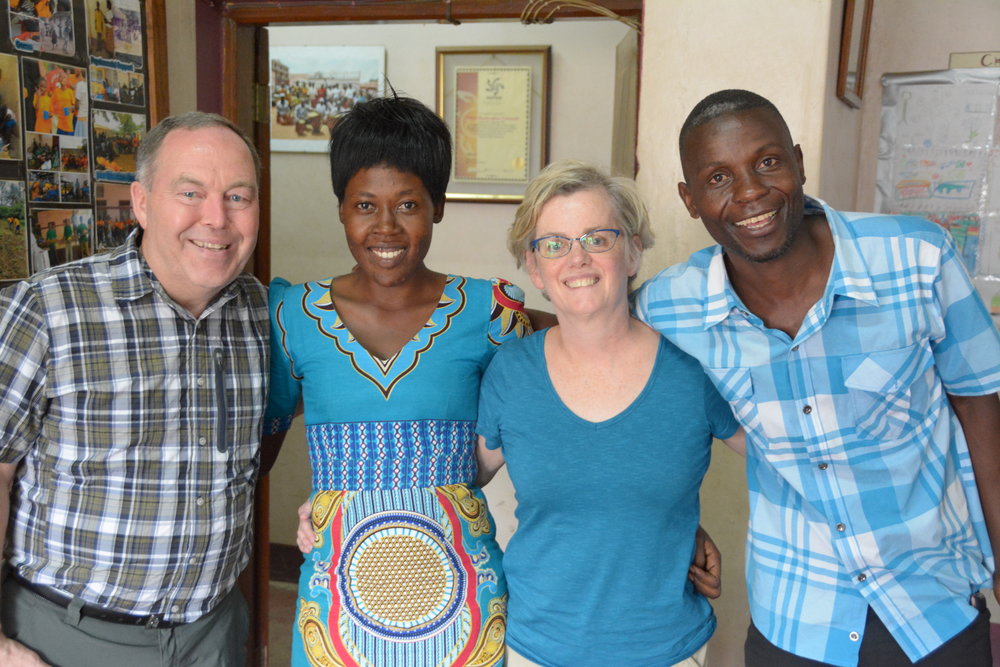 Randy and Margy with CROSO graduates- Carol and George