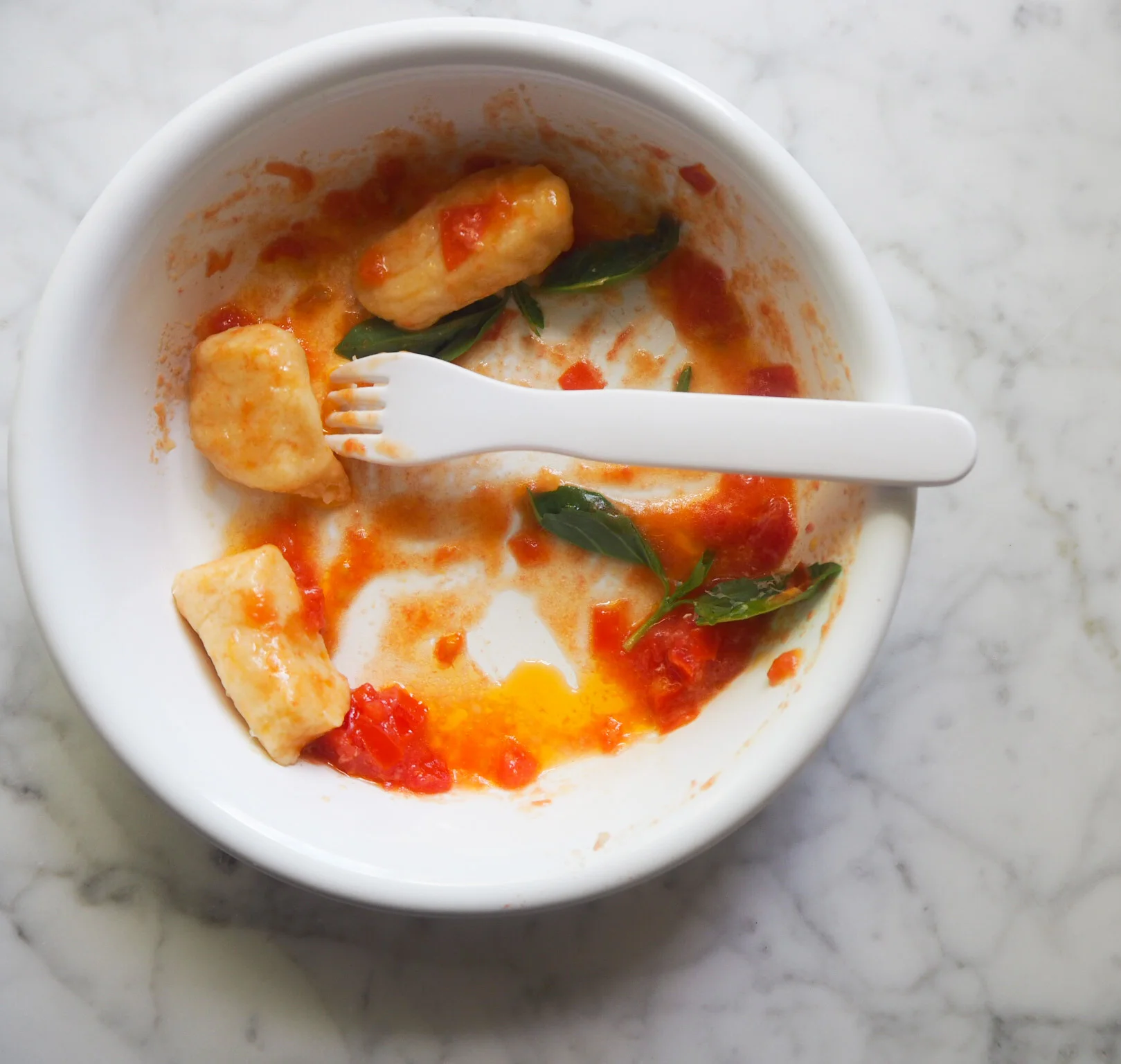 Light Gnocchi, inspired by the Guardian "How to Make the Perfect Gnocchi" https://www.theguardian.com/lifeandstyle/2013/jul/10/how-to-make-the-perfect-gnocchi This didn't last long!