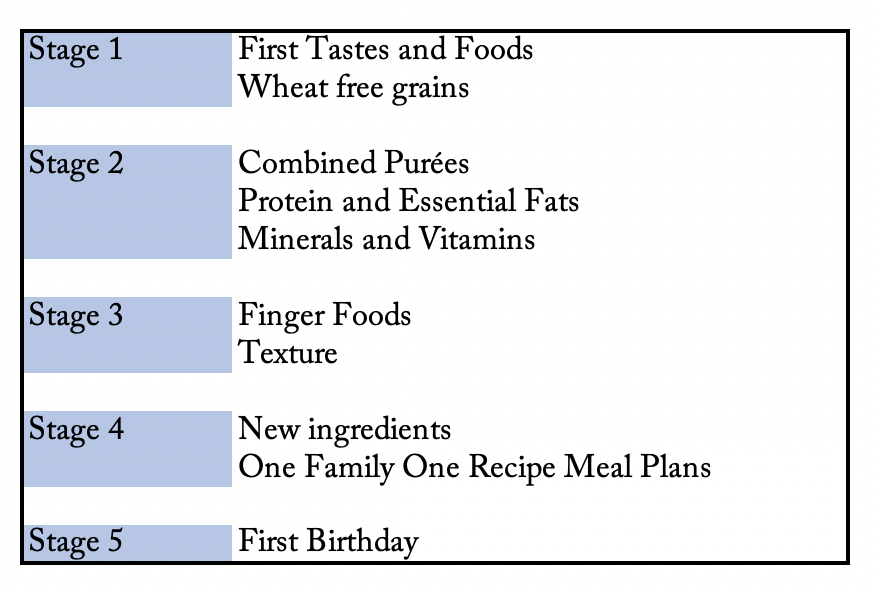 Weaning Stage 2: Second Tastes and Foods — Mimi's Bowl