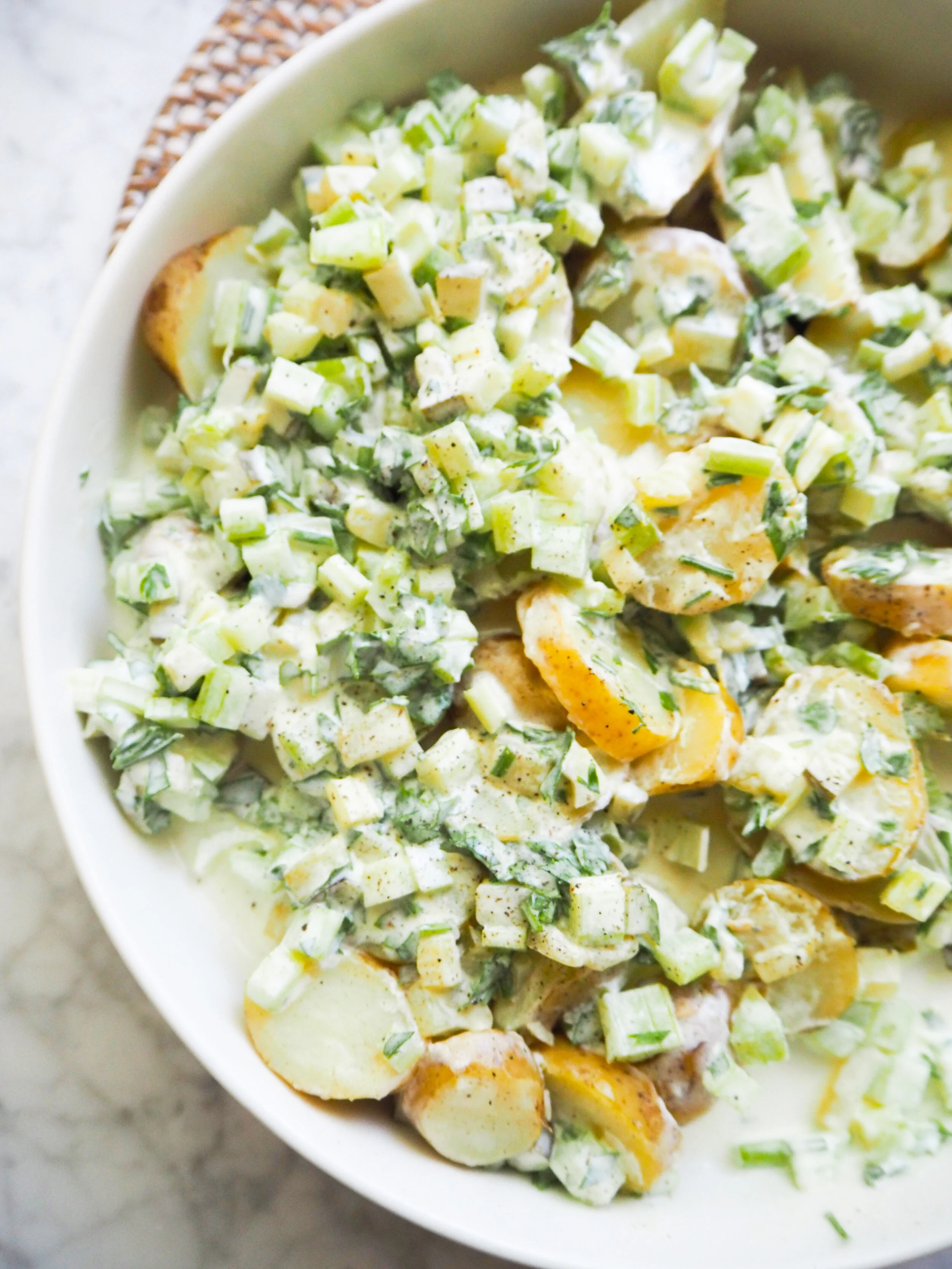 Old Fashioned Potato Salad Familystyle Mimi S Bowl