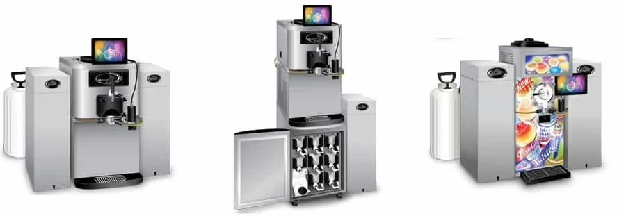 16 Flavor Color Touch Panel Base Expander for Flavor Burst soft serve systems