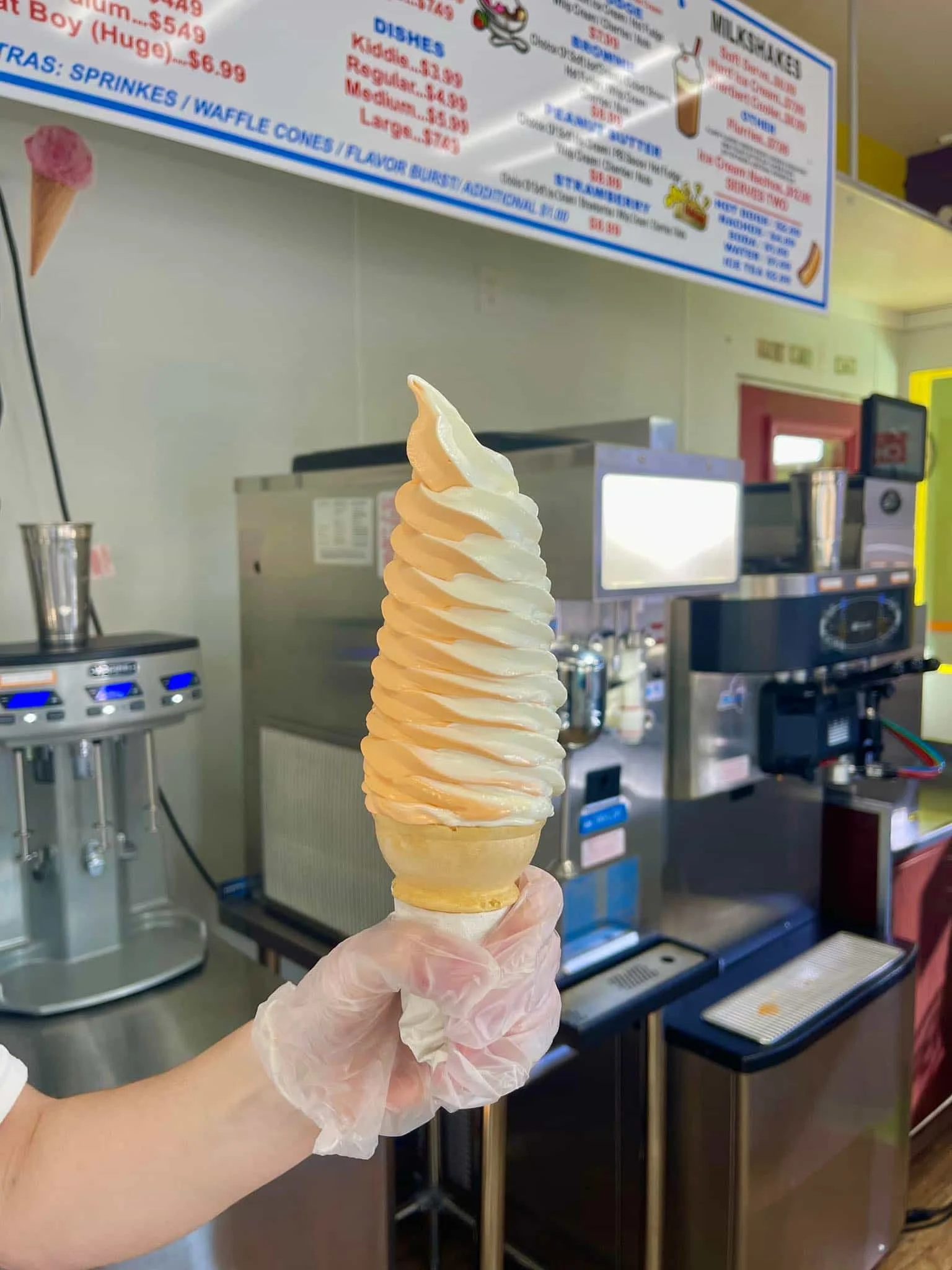 Fat Boys ice cream cone