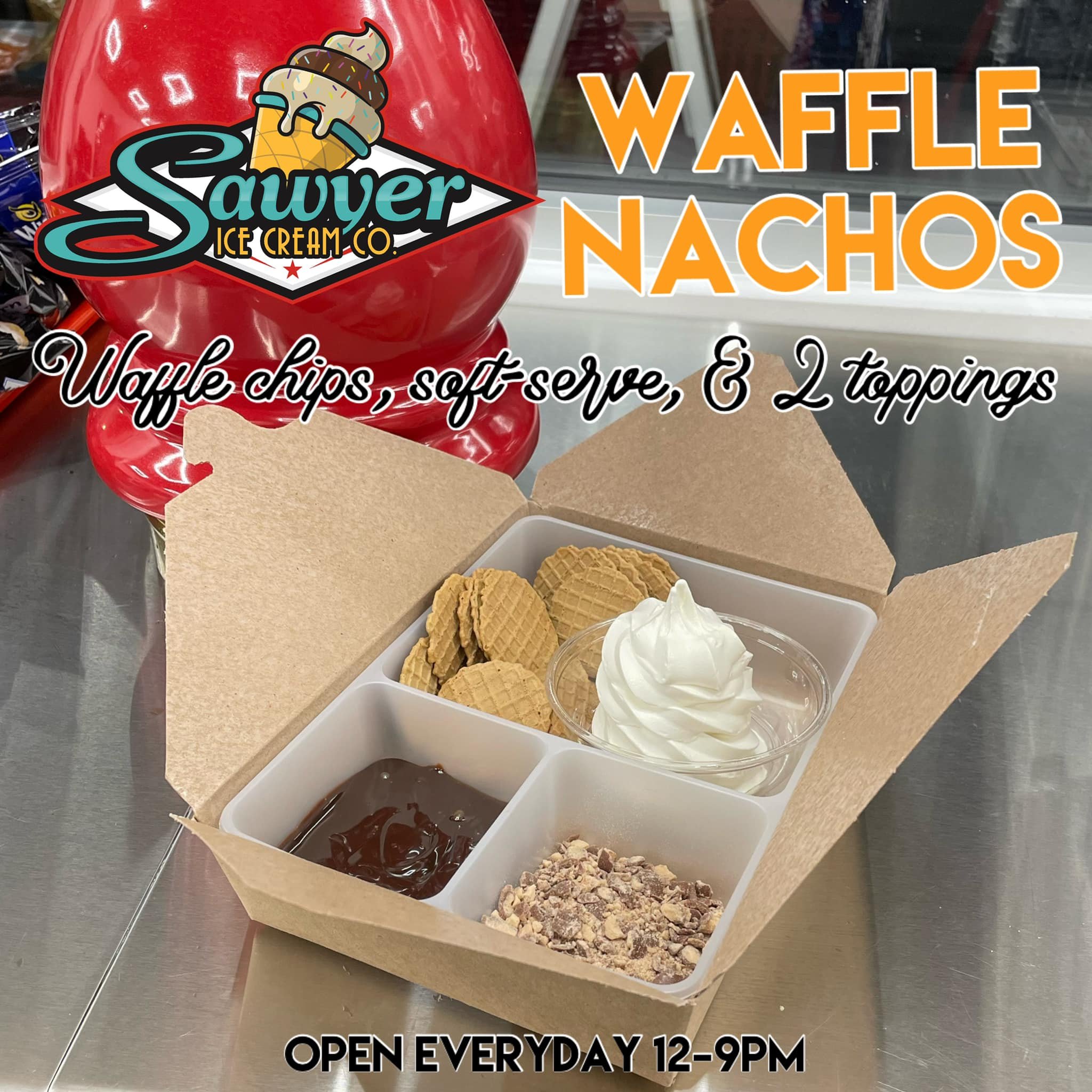 Sawyer's Ice Cream Nachos