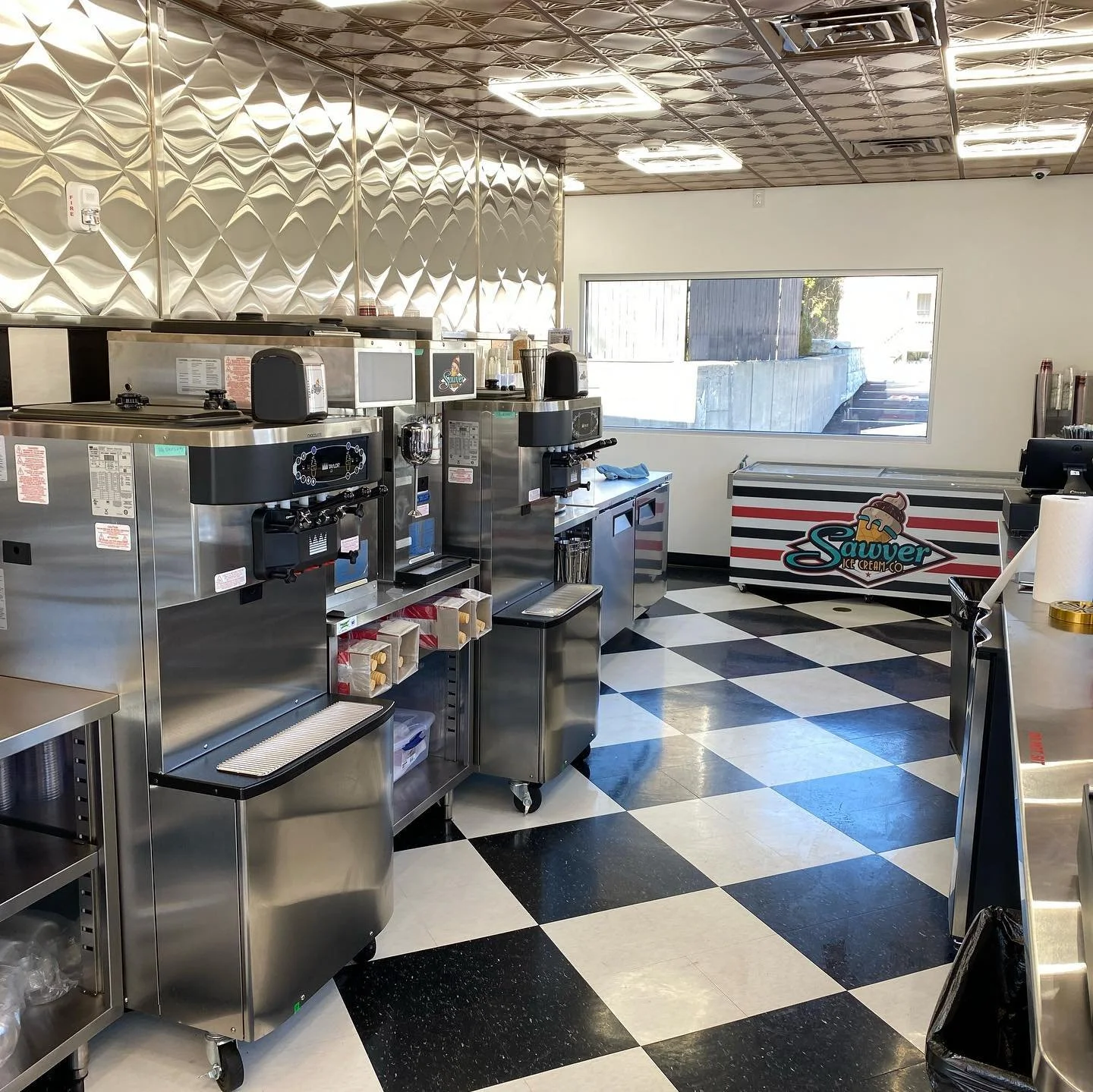 Sawyer's interior