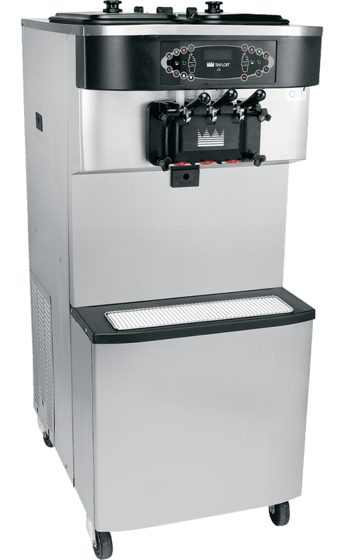 Taylor C716 heat treatment soft serve machine — 28-day cleaning cycle