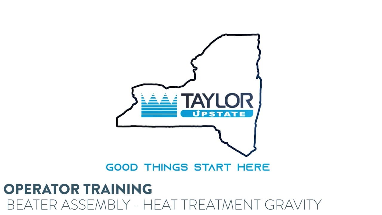 Taylor Gravity Soft Serve Operator Training Videos — Taylor Upstate