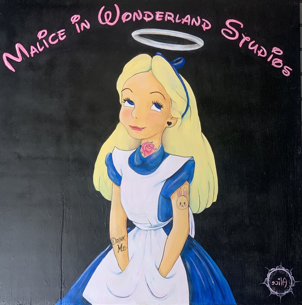 Malice In Wonderland Studios Oil Painting Nicky Alice Malice In Wonderland Studios Oil Painting Nicky Alice