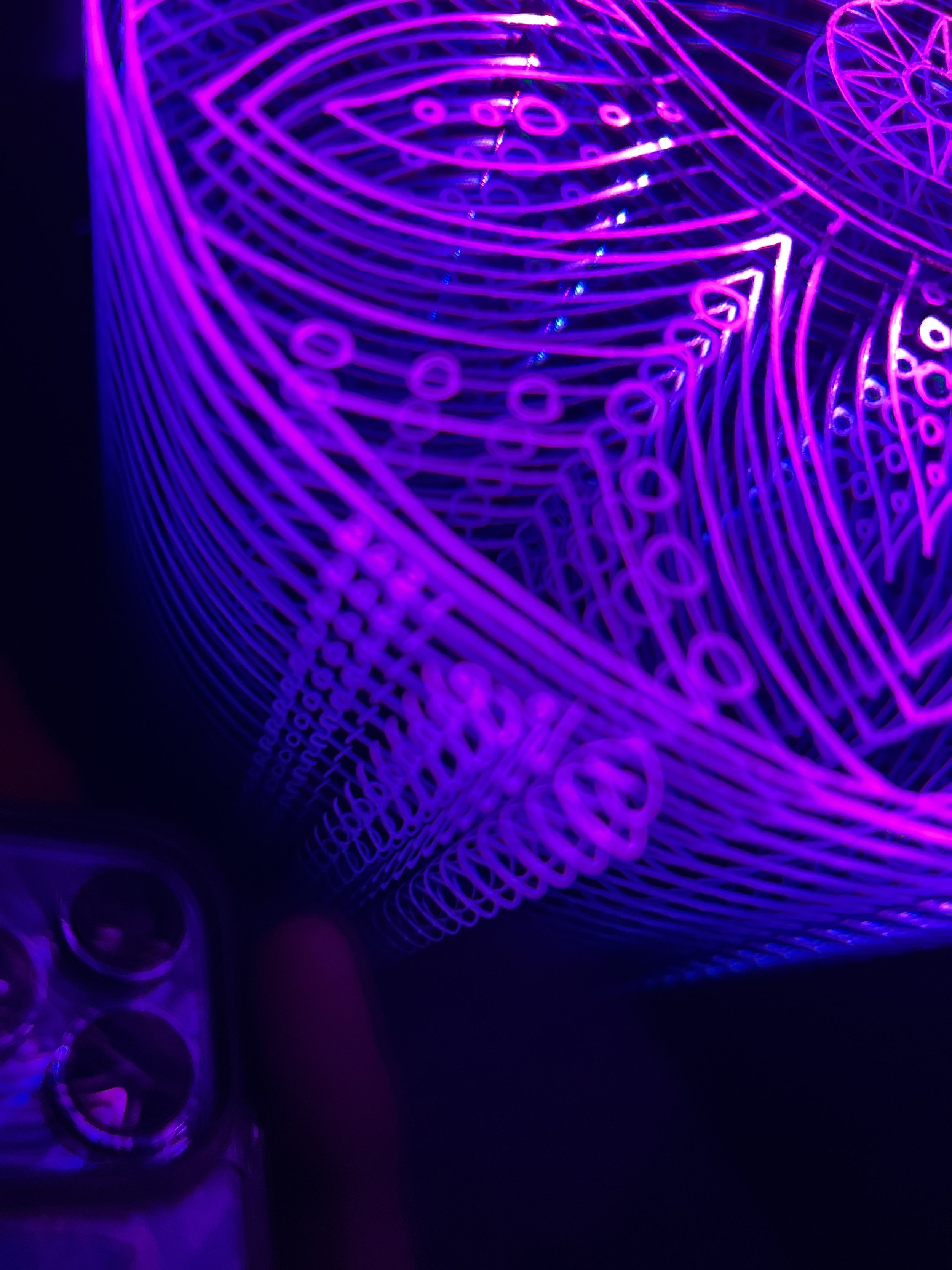 Hamsa Infinity Mirror LED wall Art by Nicky Alice — Nicky Alice