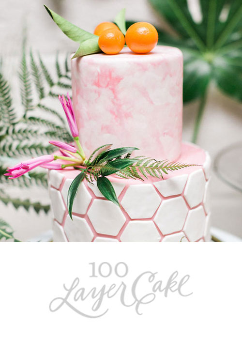 Colorful Palm Springs Inspired Bridal Shower