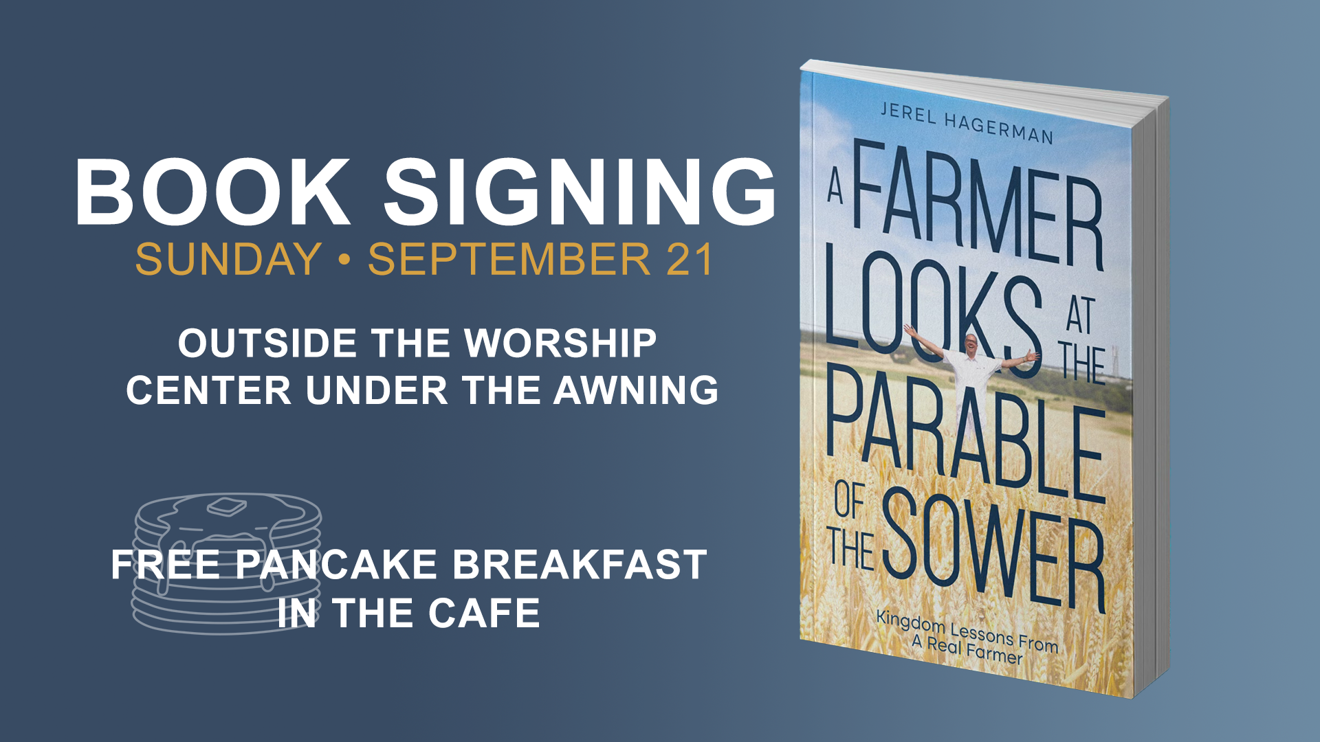 Pastor Jerel's Book Signing