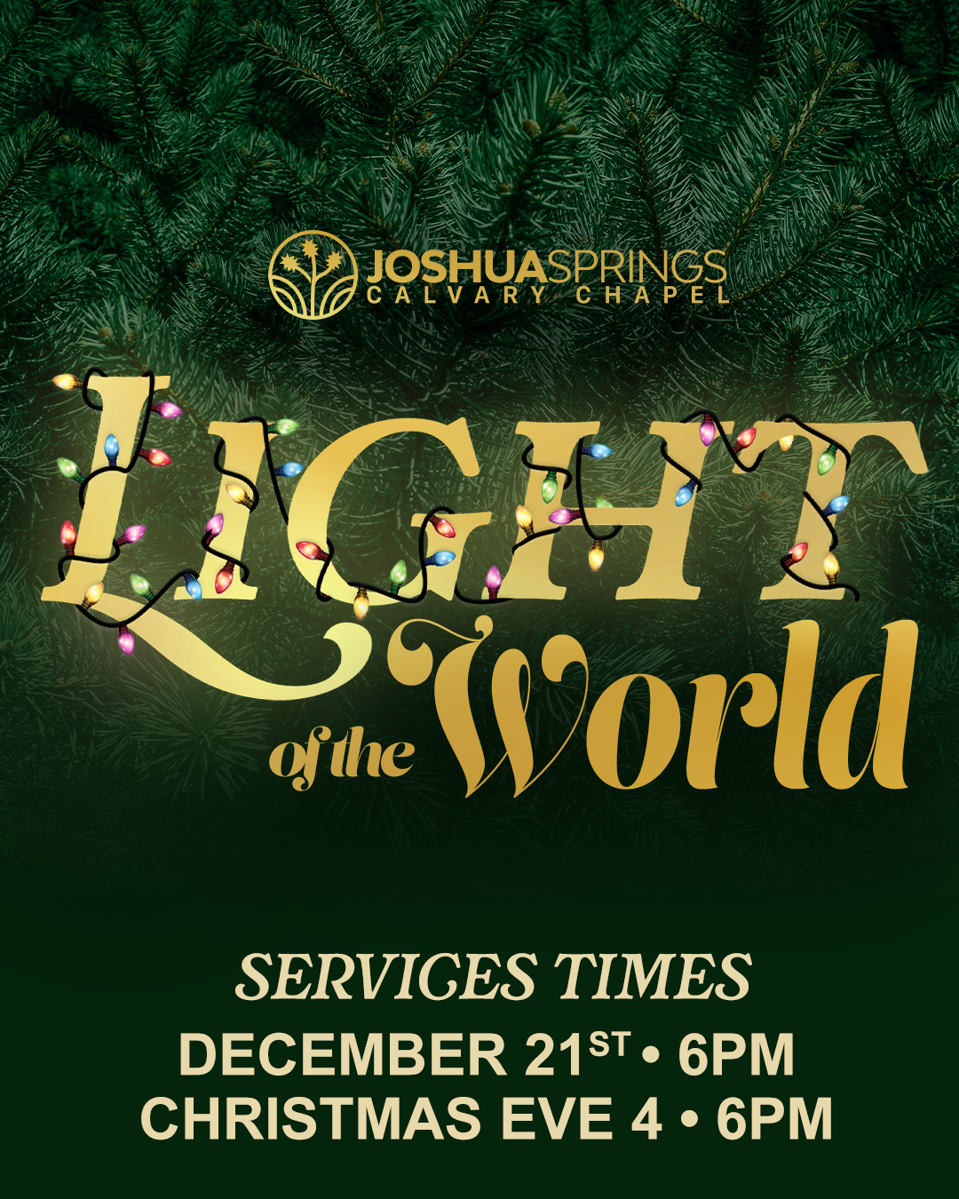 Christmas Candlelight Services