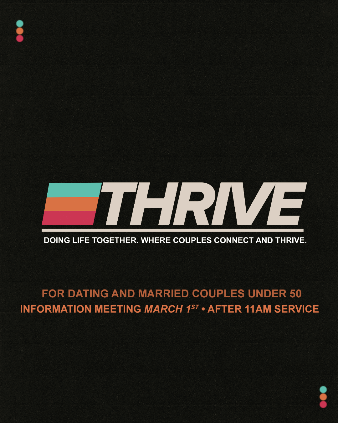 Thrive - for dating and married couples under 50