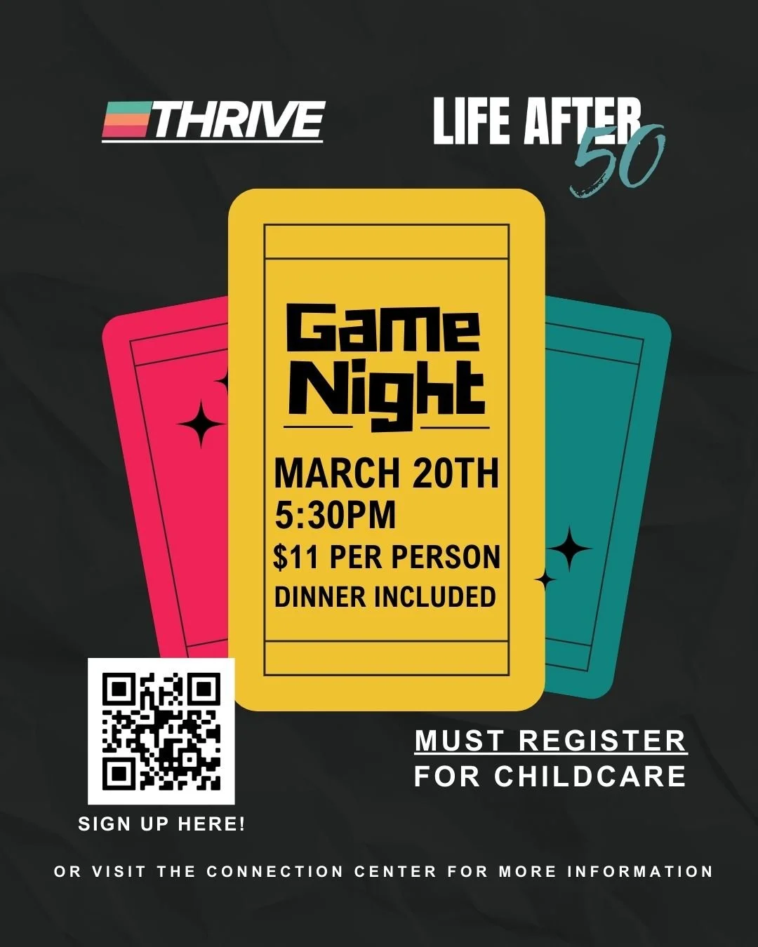 Thrive and LAF Game Night!