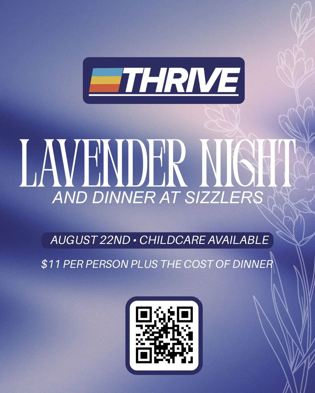 Thrive Lavender Night for couples under 50