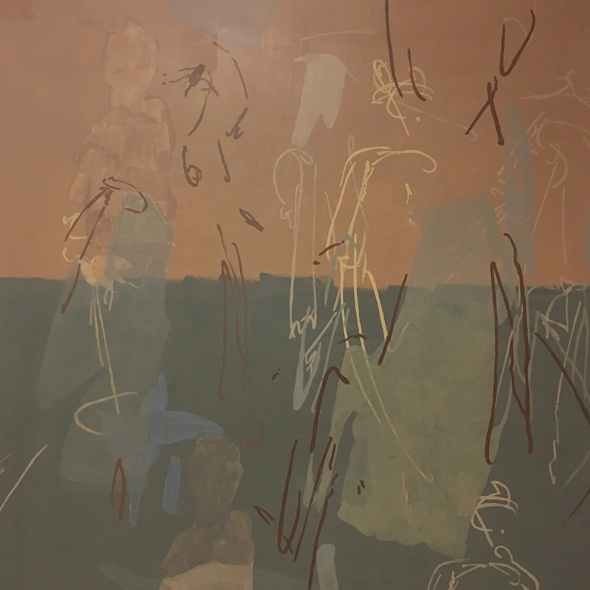   Depth of Field , Acrylic on Panel, 46 x 46”, 2018 